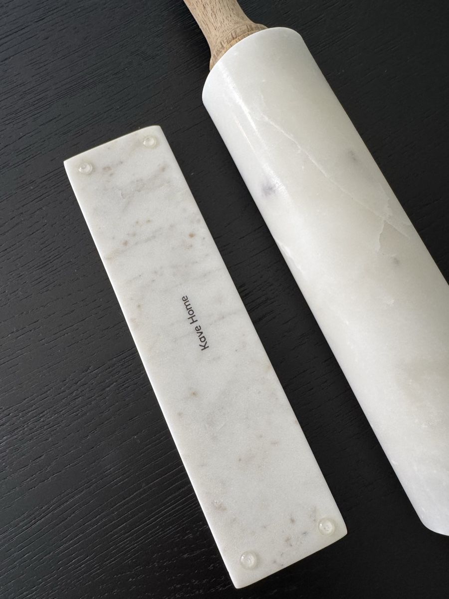 Cucine complete: Marmor Teigrolle mit Ständer - Top Zustand – Usato da Binningen venduto da happy_xx 6