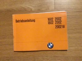 2002 BMW Betriebsanleitung