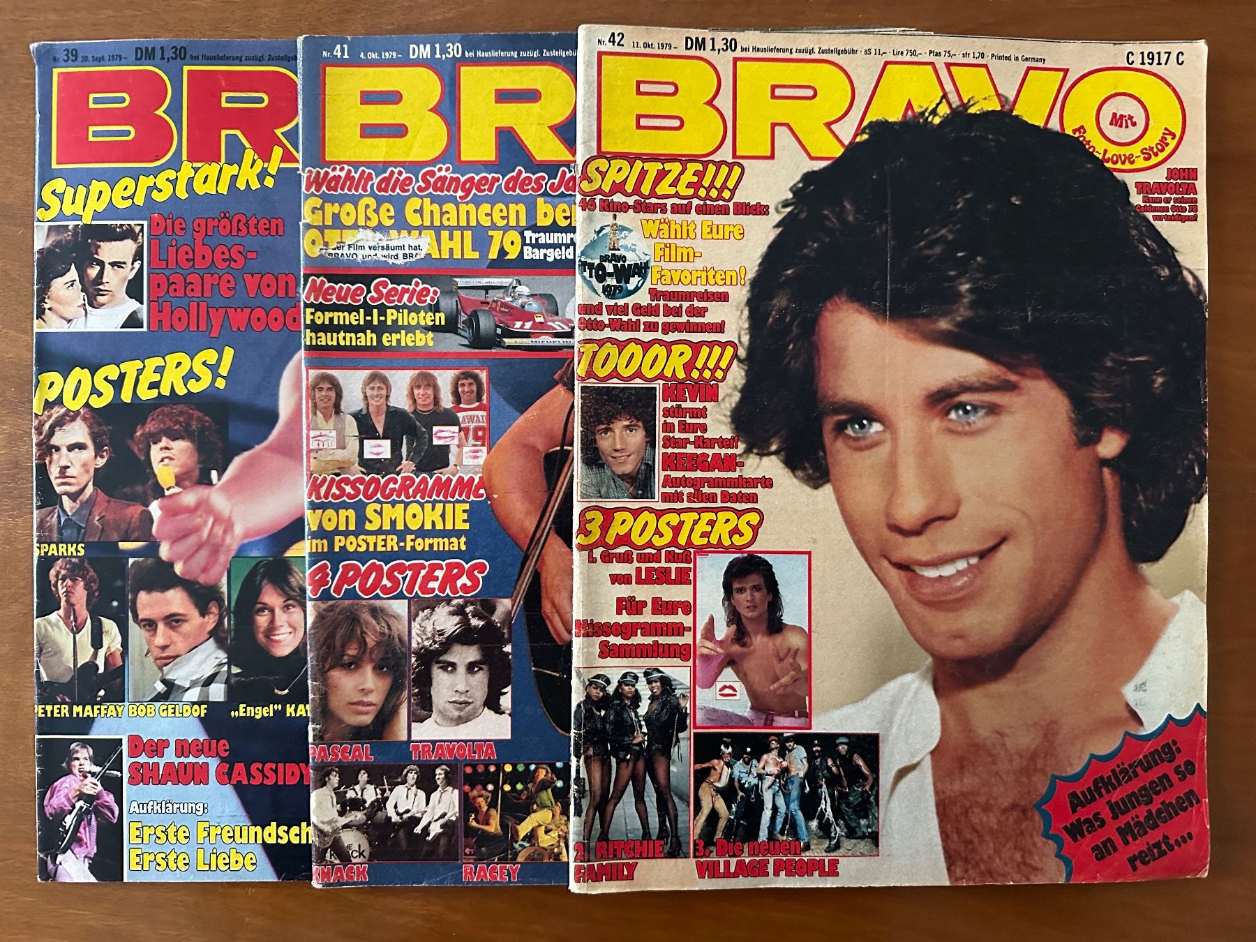 Riviste & Magazine: BRAVO 1979 Nrn. 39 / 41 / 42 – Usato da Zürich venduto da die_5djt