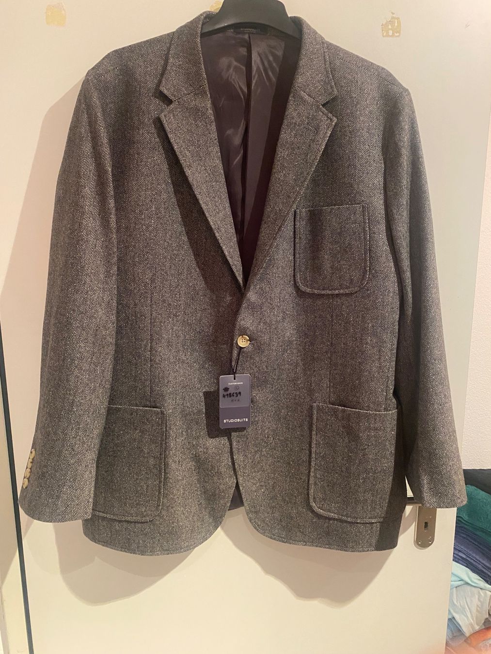 Jacken: Studiosuits Hand Crafted Herrenjacke Grösse 50 R – Neu (gemäss Beschreibung) aus Allenwinden von oba_xb8y