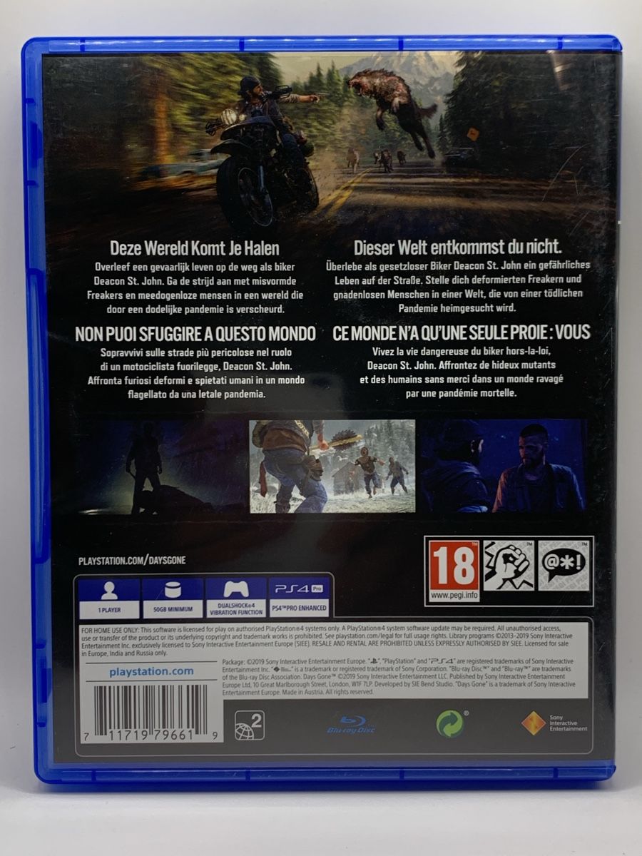 Sony Spiele: Days Gone - PS4 – Gebraucht aus Ostermundigen von RG-Collector 1