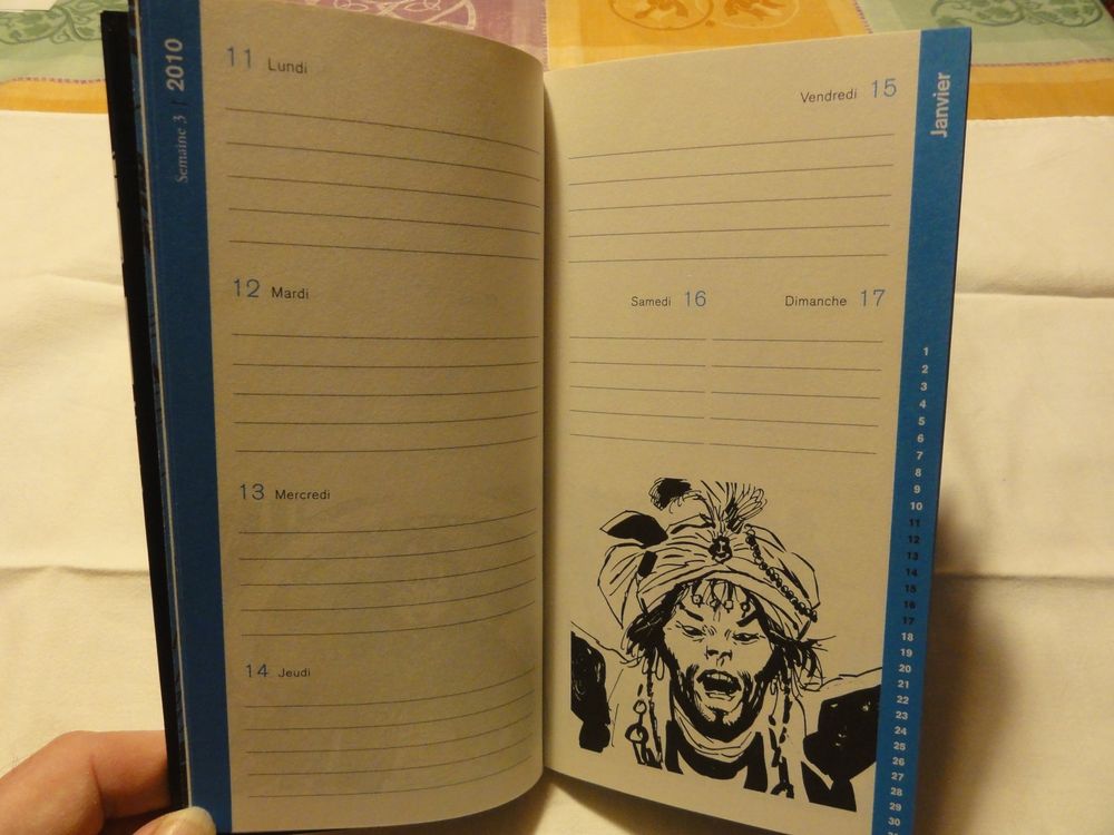 Agenda Hugo Pratt 4