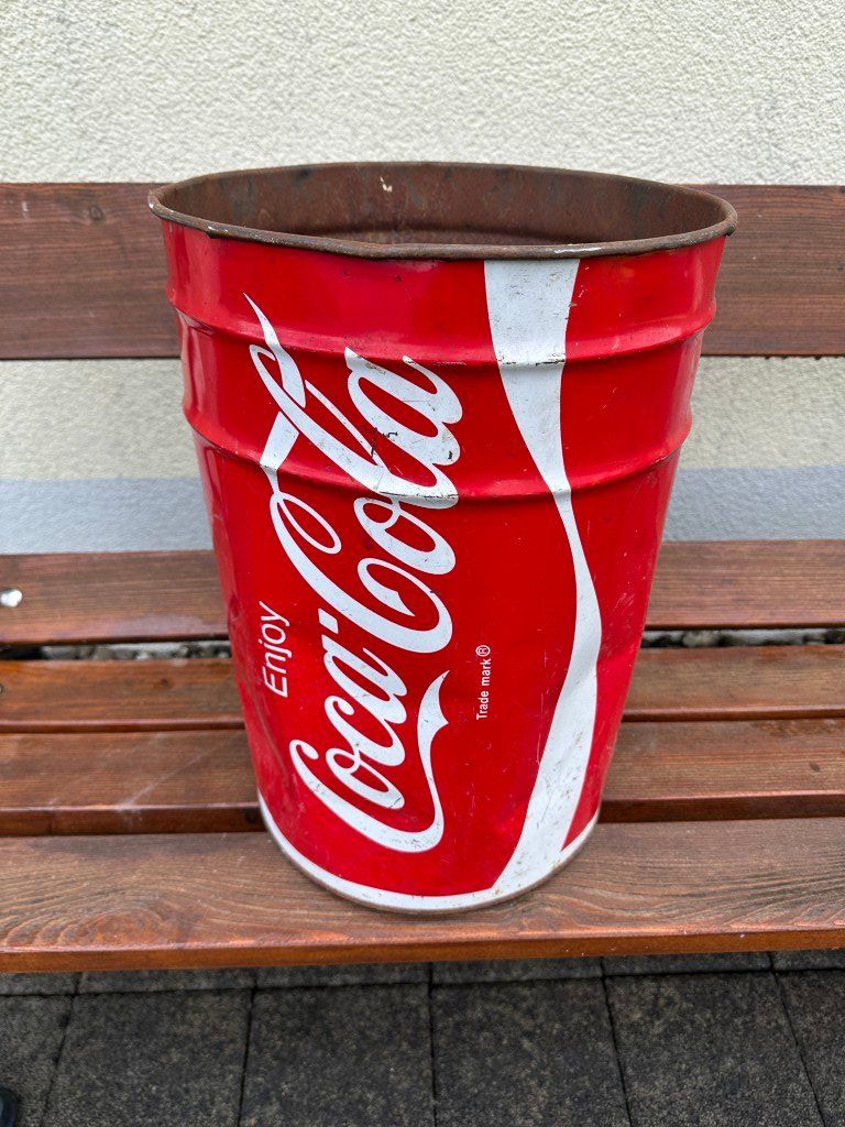 Contenitori & Simili: Coca-Cola Behälter Fass Vintage Retro Deko Eimer – Difettoso da Brunnen venduto da 23068 1