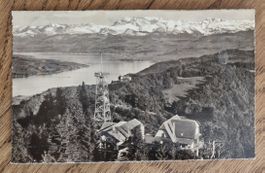 Rest. Uto-Kulm mit Stempel Uetliberg 1947 n. Winterthur