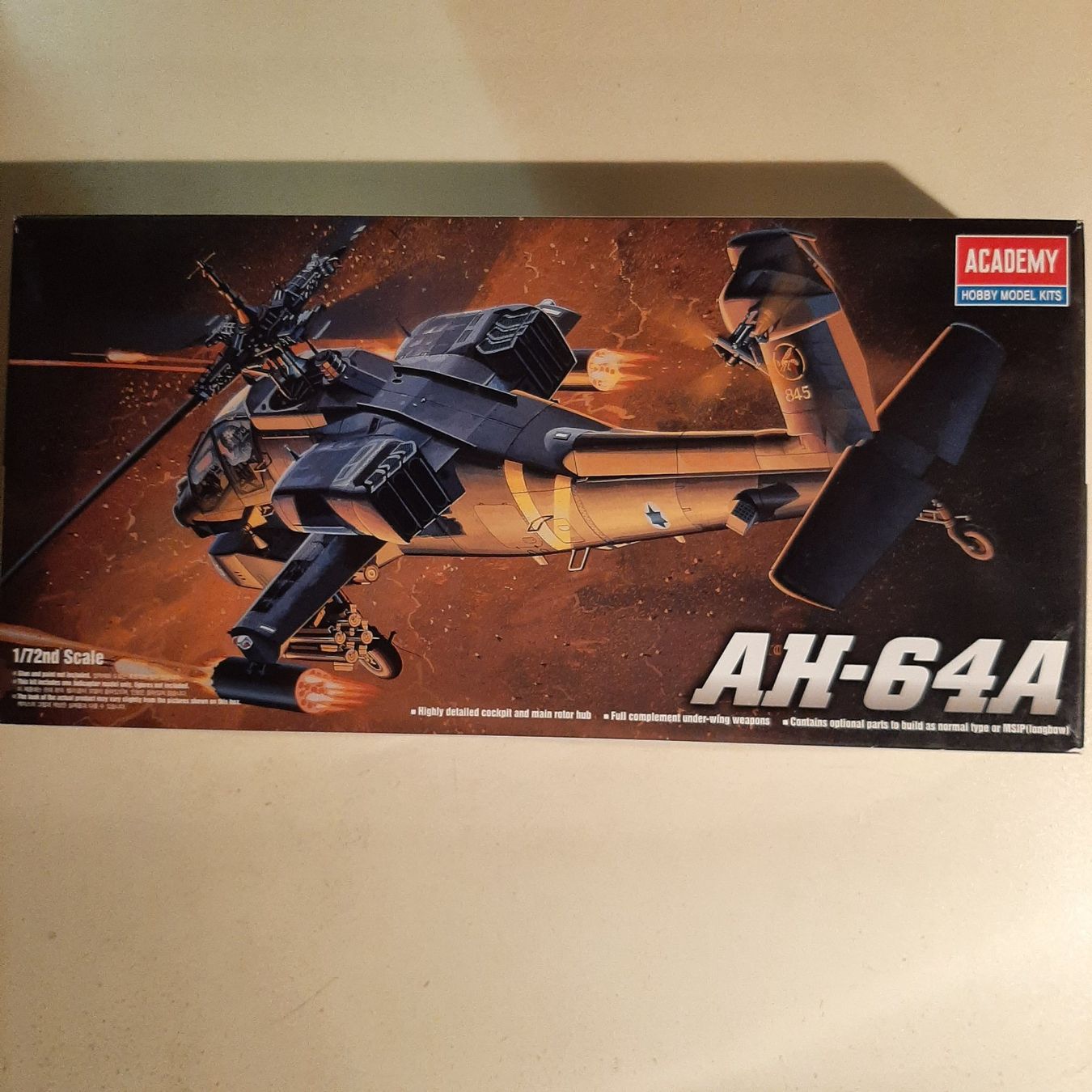 Academy Kit di modellismo & Modellini statici: 1619 ... Boeing AH-64 A Apache ... Academy 12488 – Nuovo (secondo la descrizione) da Bonstetten venduto da Benibanny59