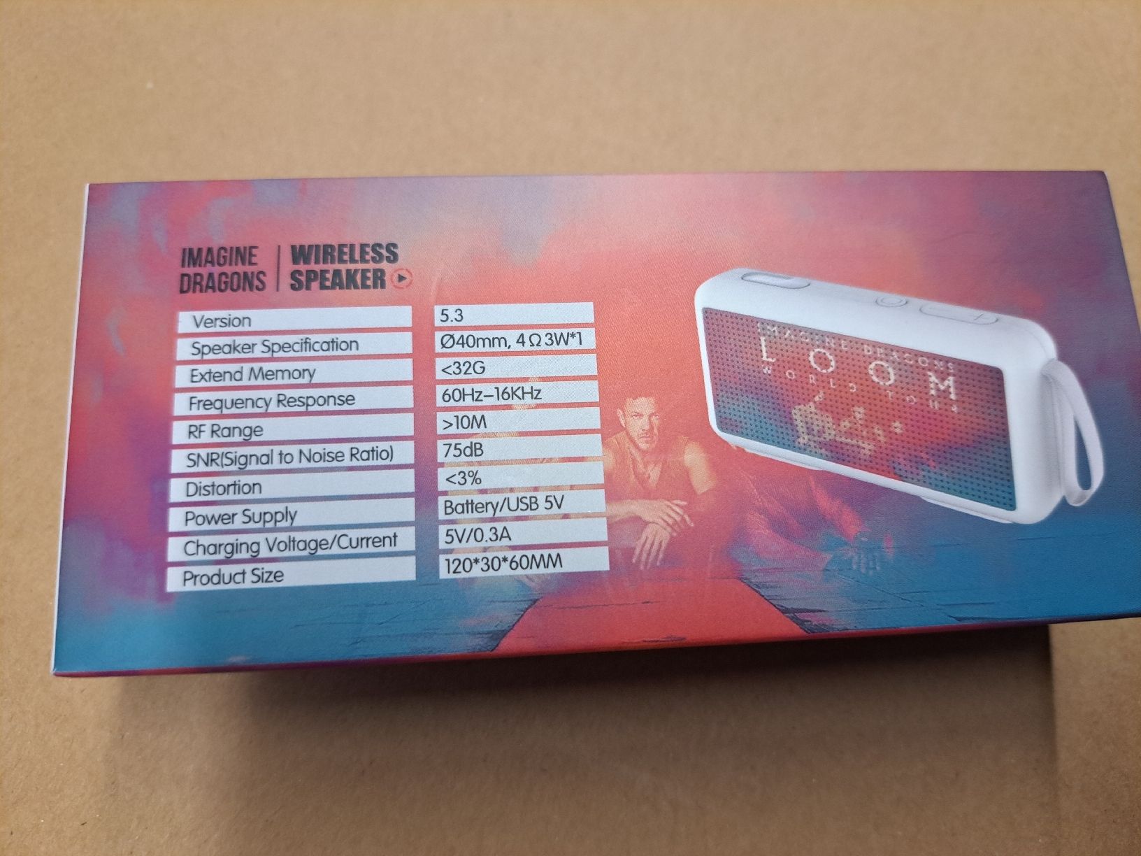 Casse acustiche: Imagine Dragons LOOM World Tour exclusive bluetooth speaker – Nuovo (secondo la descrizione) da Berikon venduto da joker1972 1