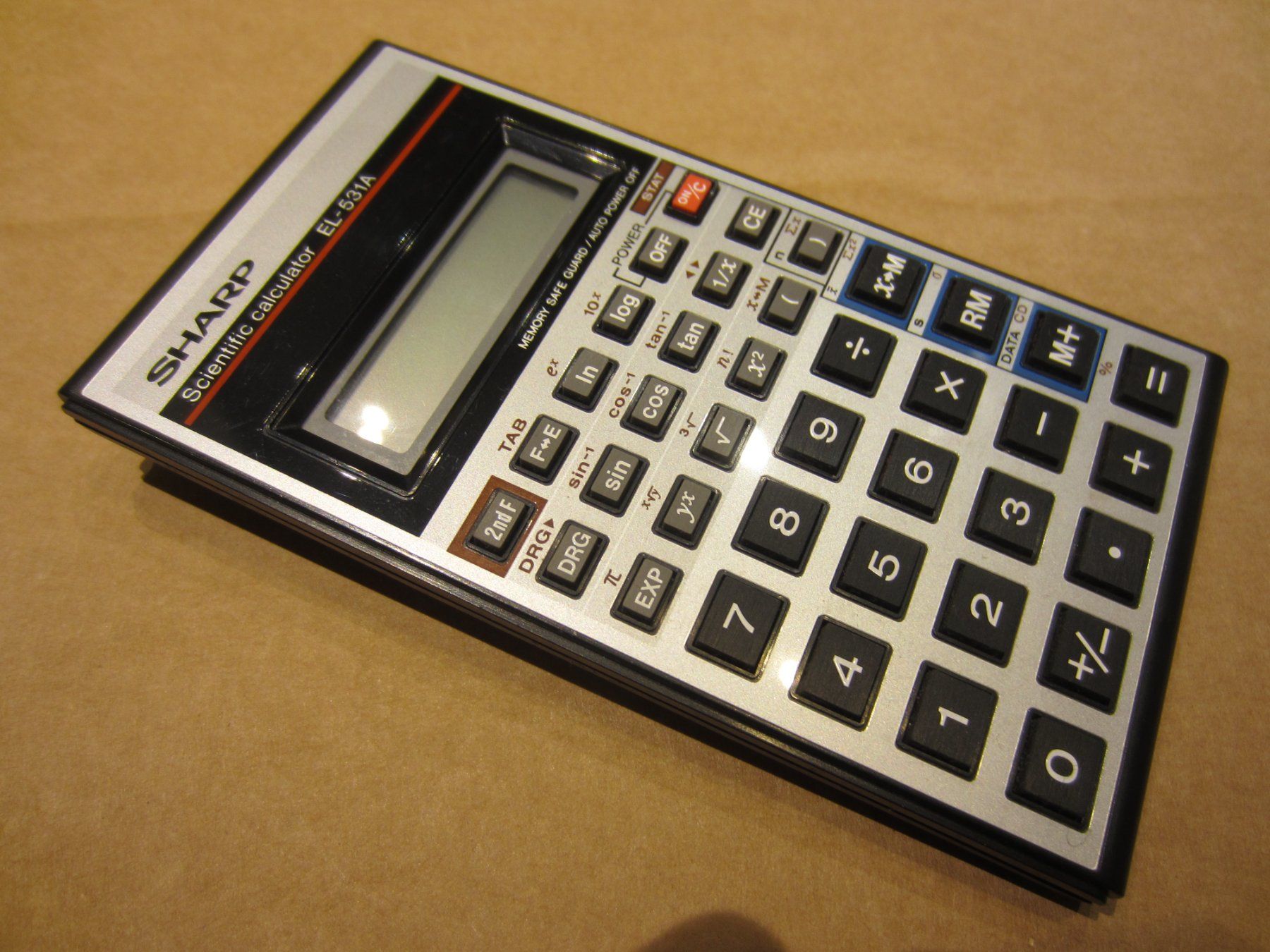 Sharp Calcolatrici tascabili: SHARP EL-531A Scientific Calculator Taschenrechner – Usato da Sursee venduto da Tschiger 3