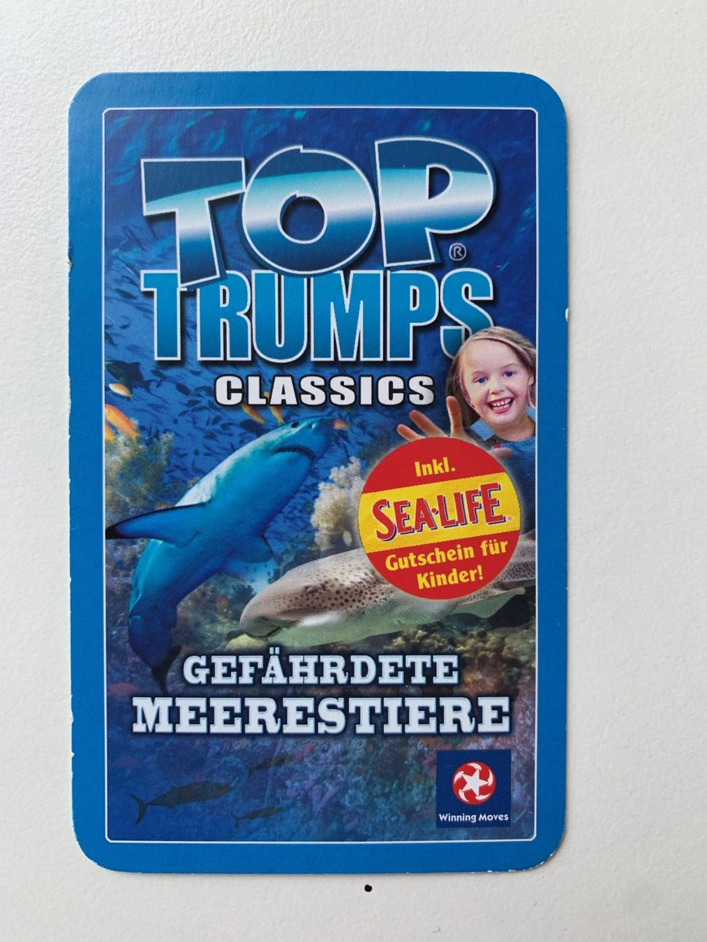 Giochi: Quartett Top Trumps - Gefährdete Meerestiere – Usato da Ettingen venduto da Flatwhite 1