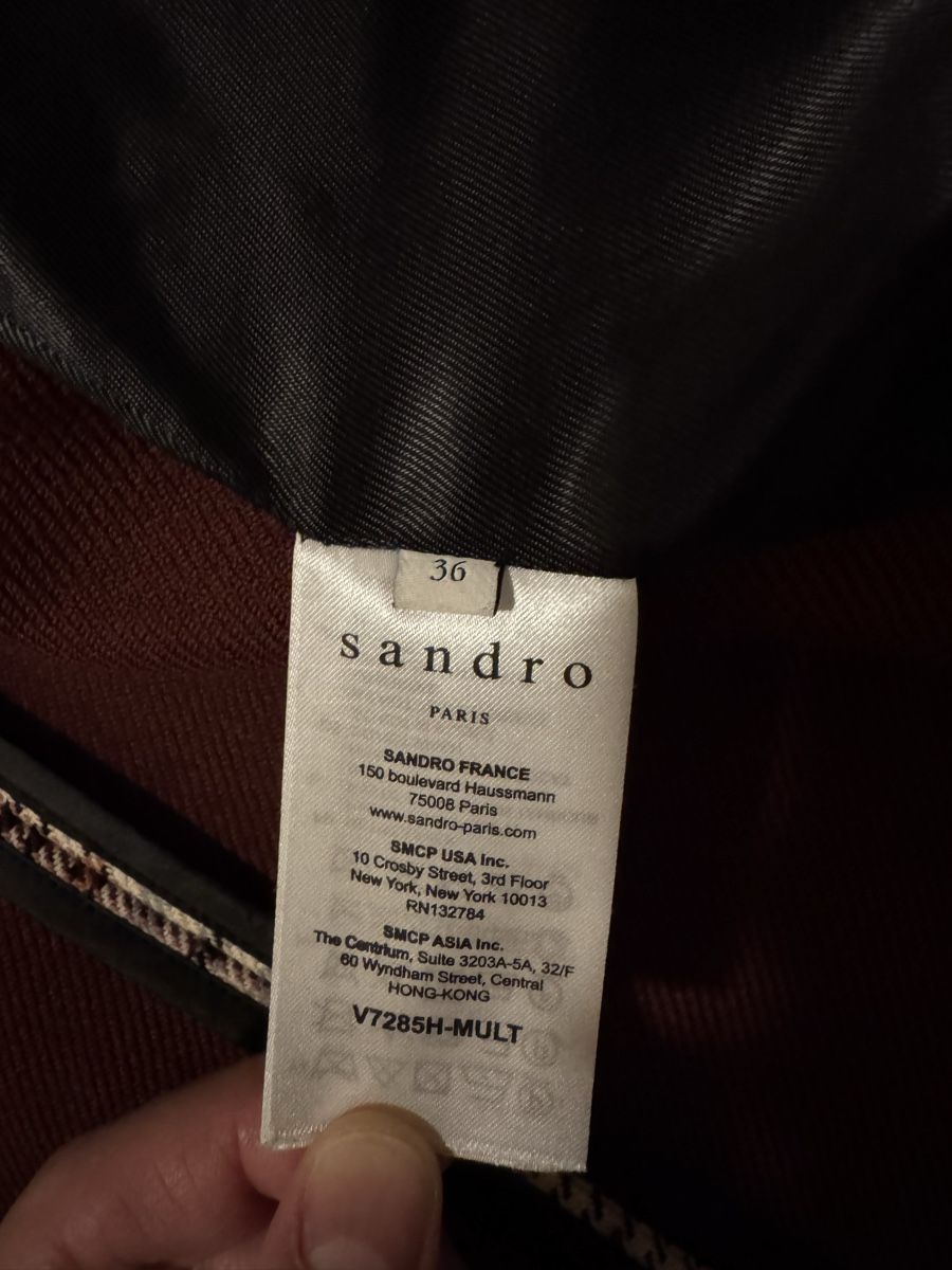 Sandro Anzüge, Sport- & Funktionsanzüge: Blazer von Sandro (36) – Gebraucht aus Zürich von M_Huber1 4