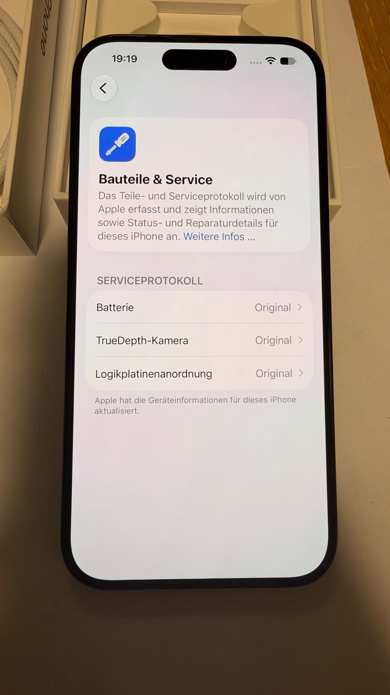Apple Handys / Smartphones: iPhone 15 Pro blue 128GB – Gebraucht aus Richterswil von Ruvstein37 9