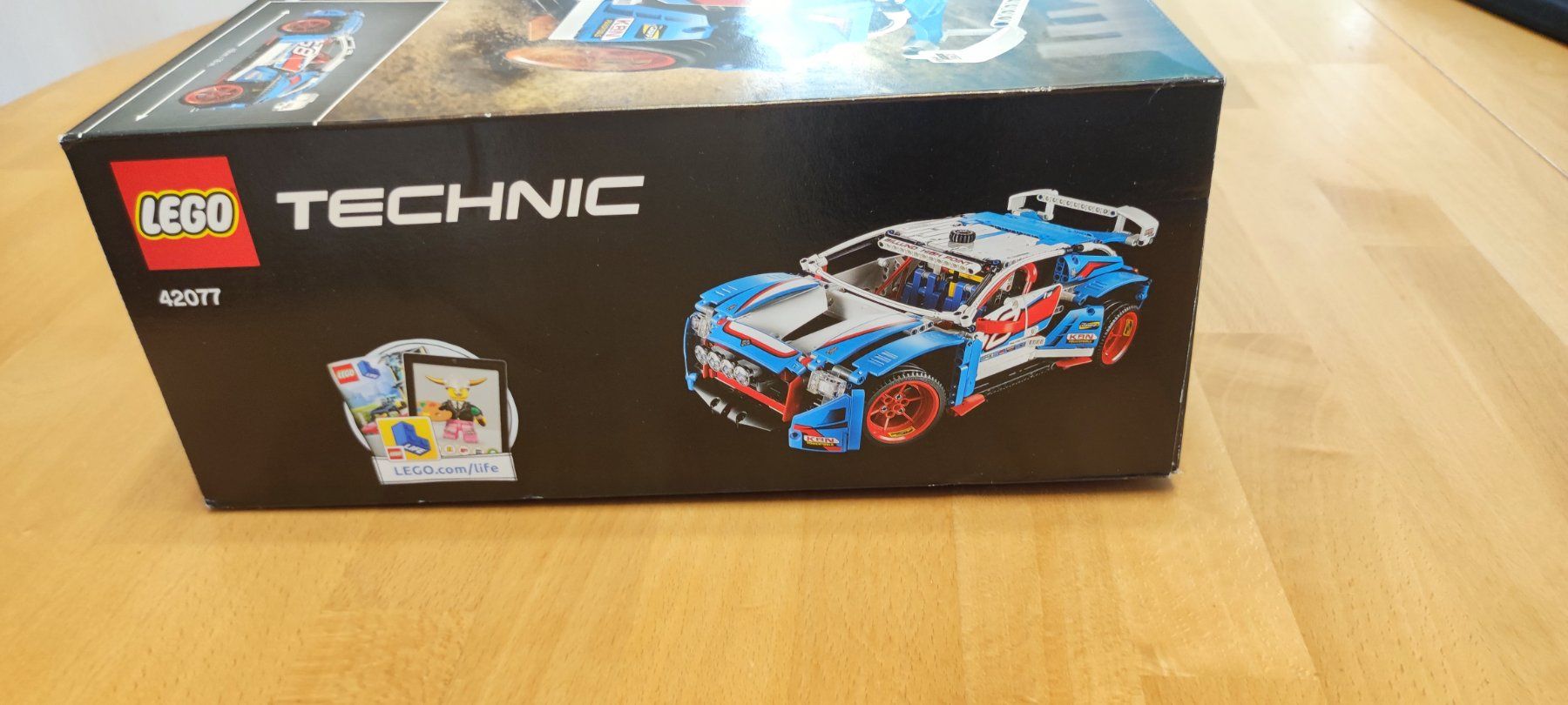 Lego Kit di costruzioni: LEGO Technic 42077 Rallyeauto - ORIGINALVERPACKT – Nuovo e nell'imballaggio originale da Pfäffikon ZH venduto da Korito 5