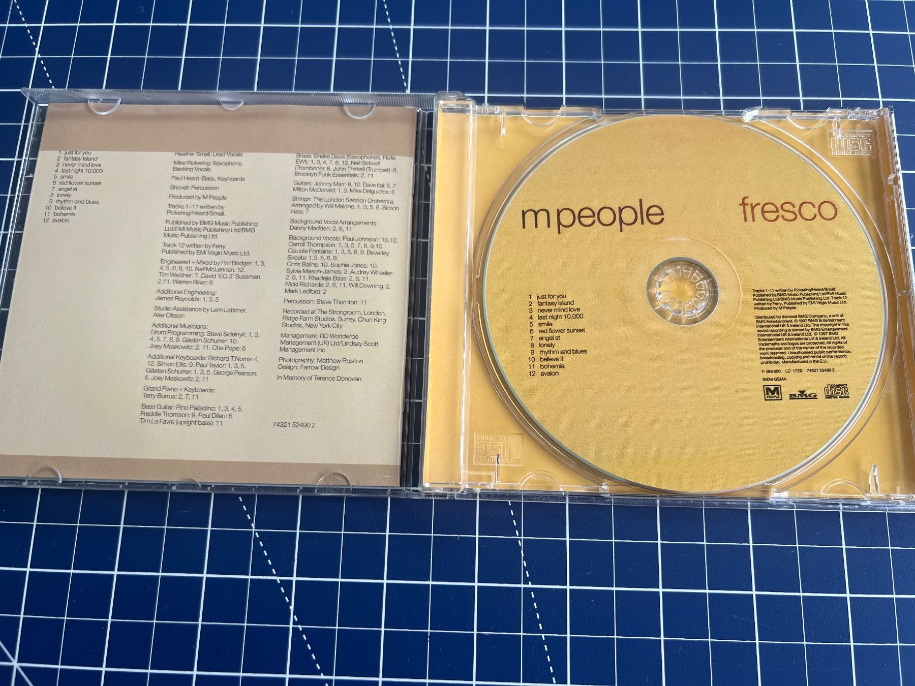 CD: M People – Fresco – Usato da st.gallen venduto da sophiephie 1