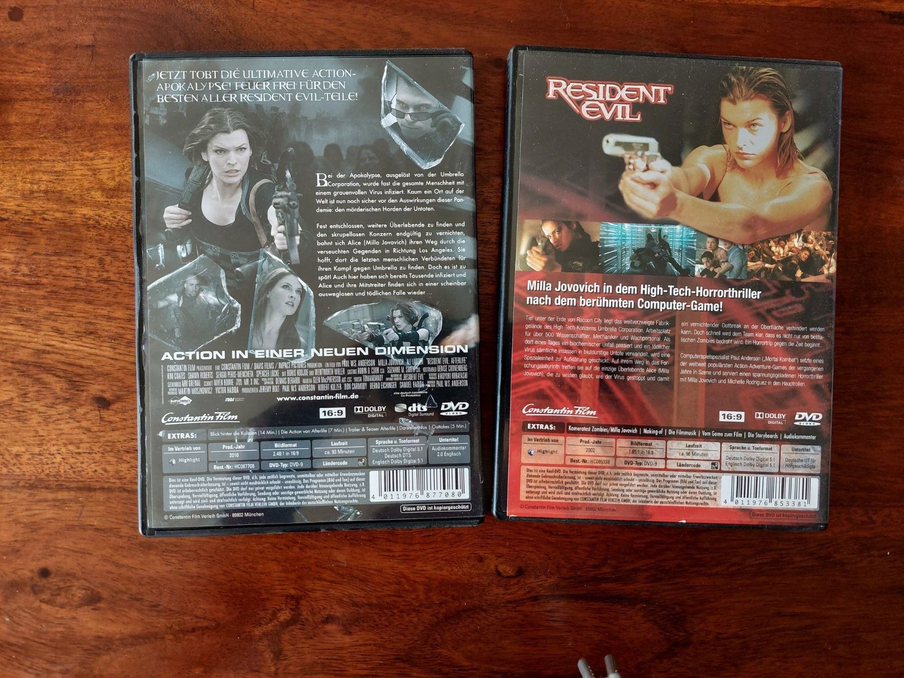 Tutti i DVDs: Resident Evil Paket DVD – Usato da Beckenried venduto da Havacola 5