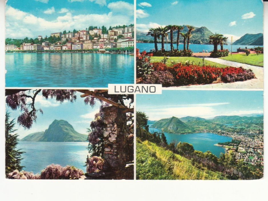 Ansichtskarten: Lugano 1965 – Gebraucht aus Bürglen TG von StampGraf