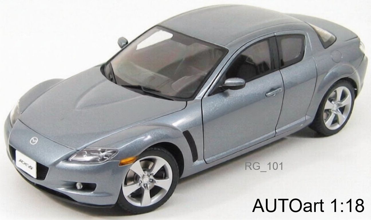 Autoart Modellautos: Mazda RX8 1:18 – Neu und originalverpackt aus Ulisbach von mironebraska