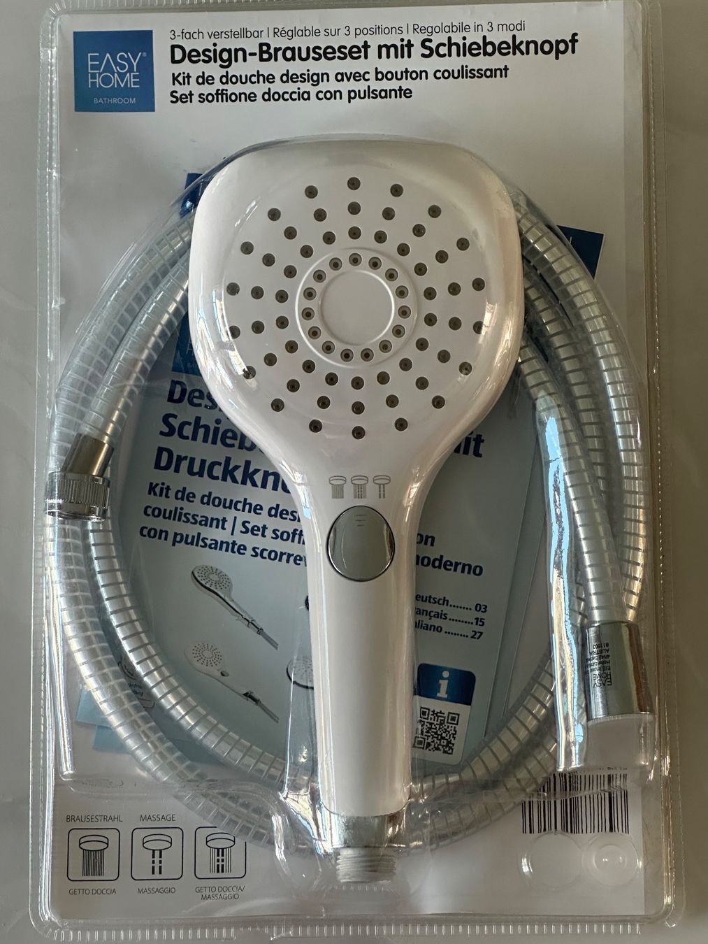 Duschbrausen: Duschbrauseset – Neu und originalverpackt aus Obstalden von Porco13