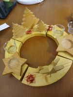 Adventskranz Holz veränderbar
