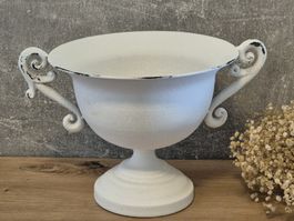 Dekorative Pokal Blumengefäss, shabby Chic
