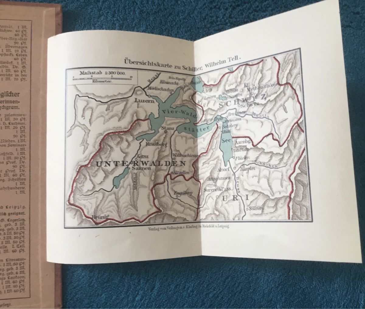 Libri: Antikes Buch Wilhelm Tell – Usato da Schlieren venduto da Jeajet 6