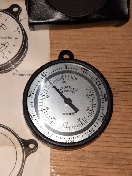 genauer portabler Höhenmesser Atimeter Barometer YCM Japan Kaufen auf