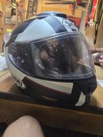 Motorradhelm Shoei Weiss Schwarz Guter Zustand Grösse M (D)