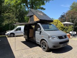 VW T5 Camper mit Dachzelt und Campingausbau gebraucht