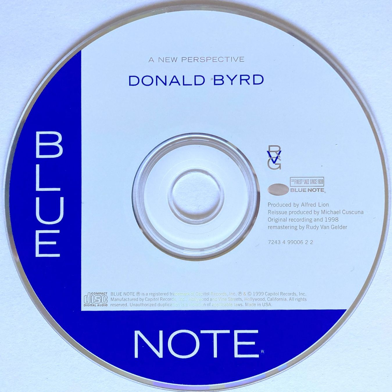 CDs: DONALD BYRD - A NEW PERSPECTIVE – Gebraucht aus Bottens von hotter-than-hell 4