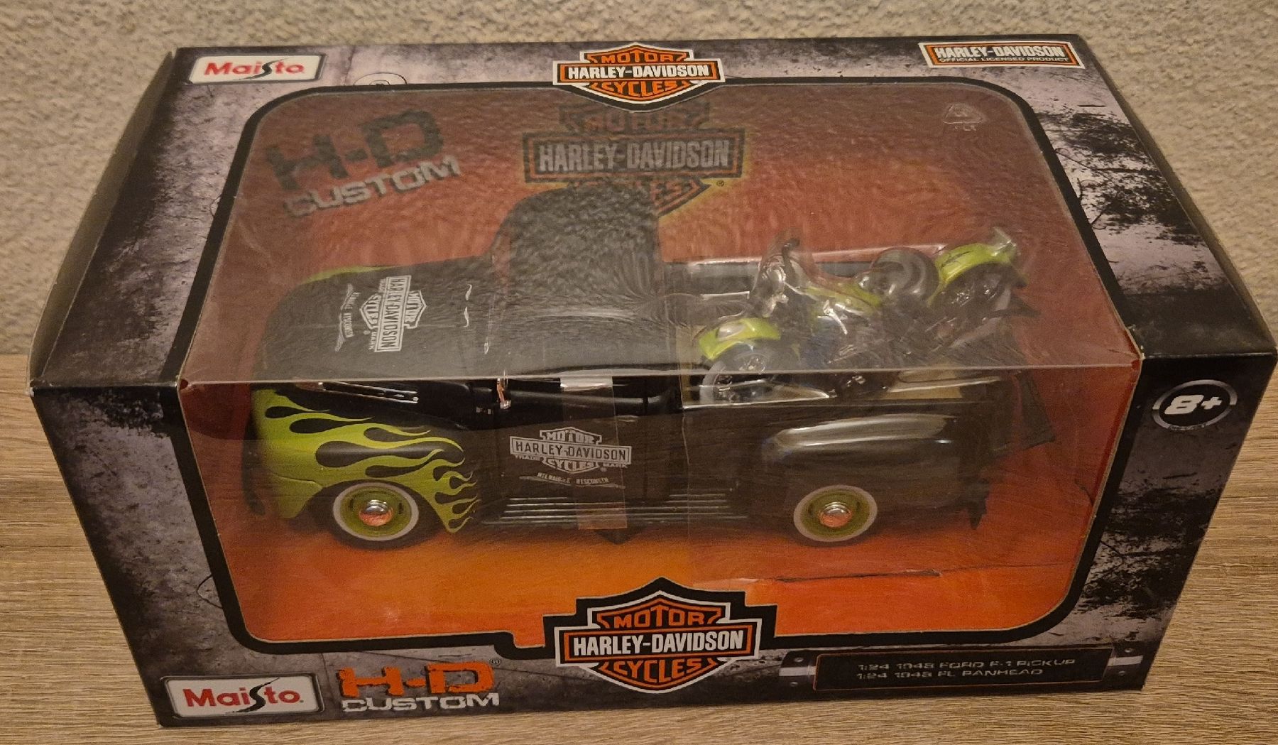 Modellbausätze & Standmodelle: Maisto Harley-Davidson Custom Moto Modèle Neuf – Neu und originalverpackt aus Genève von Bayoushi
