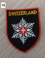 Badge , Patch, Aufnäher SWITZERLAND , Schneeflocke (13)