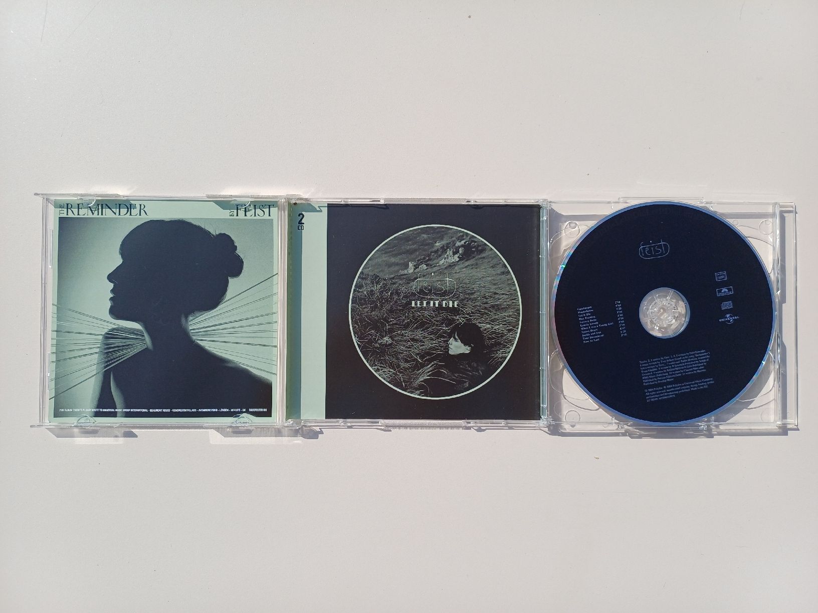 CD: Feist "The Reminder" + "Let it die" CDx2 – Nuovo (secondo la descrizione) da Begnins venduto da Drastic-Sound 3