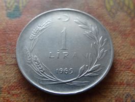 TURQUIE  1  Lira  1969
