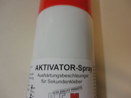 Aktivator-Spray, Aushärtungsbeschleuniger für Sekundenkleber