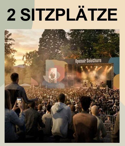 Billets: Openair Solothurn 15.08.26 Lo & Leduc 2 Sitzplätze – Neuf avec emballage d'origine à Messen par He_Tiger 1