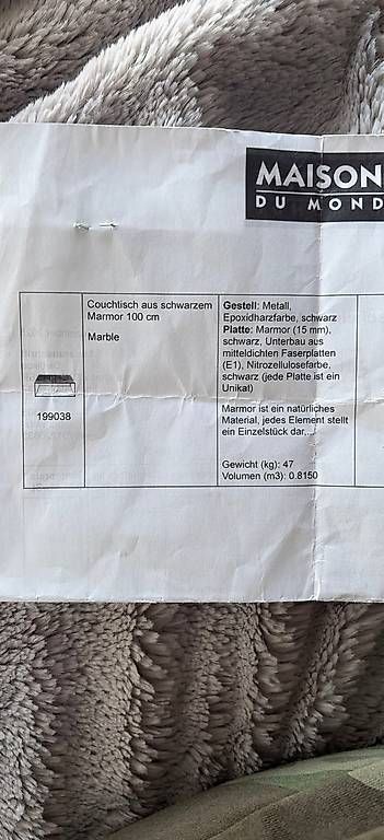 Tavoli: Wohnzimmertisch – Usato da Zürich venduto da Gianna17.02