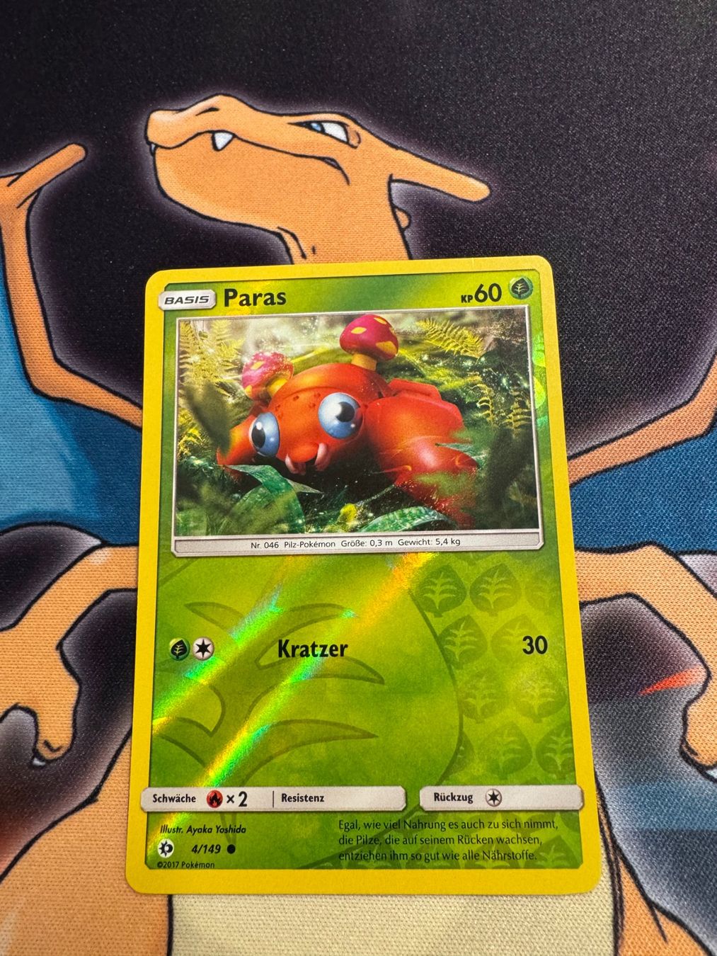 Pokémon Sammelbilder & Trading cards: Paras (SUM 4) - Reverse Holo - Sonne & Mond – Neu (gemäss Beschreibung) aus Bülach von Pfrenzel
