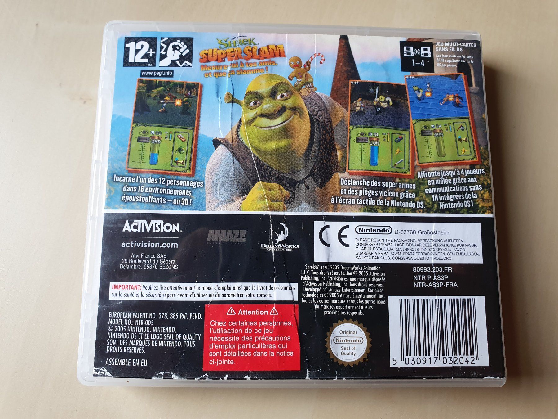 Nintendo Giochi: Shrek Super Slam – Usato da Stansstad venduto da collectorsshop 1