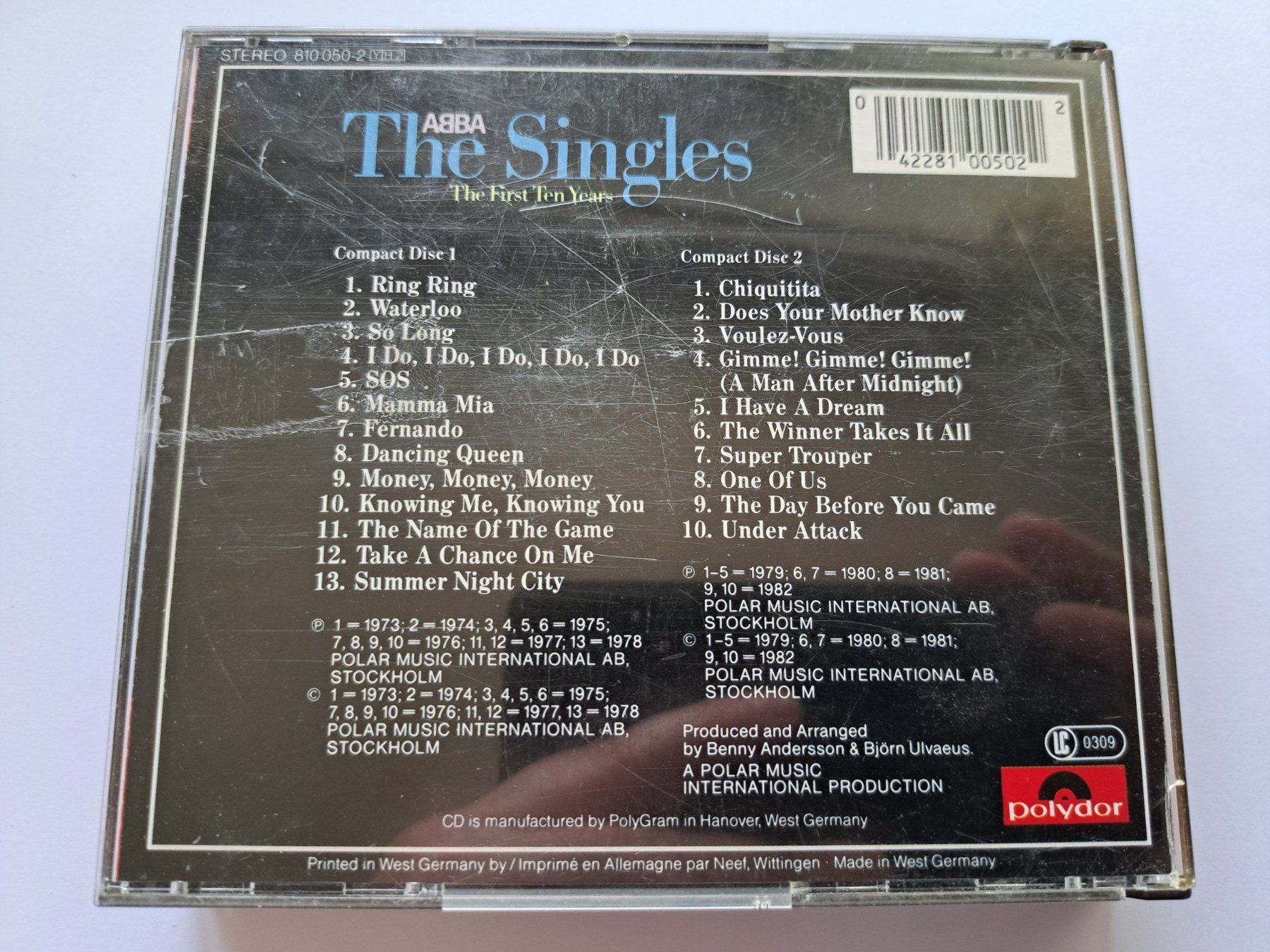 CD: Cd ABBA - The Singles - The First ten Year – Usato da Pully venduto da bro_n52j 1
