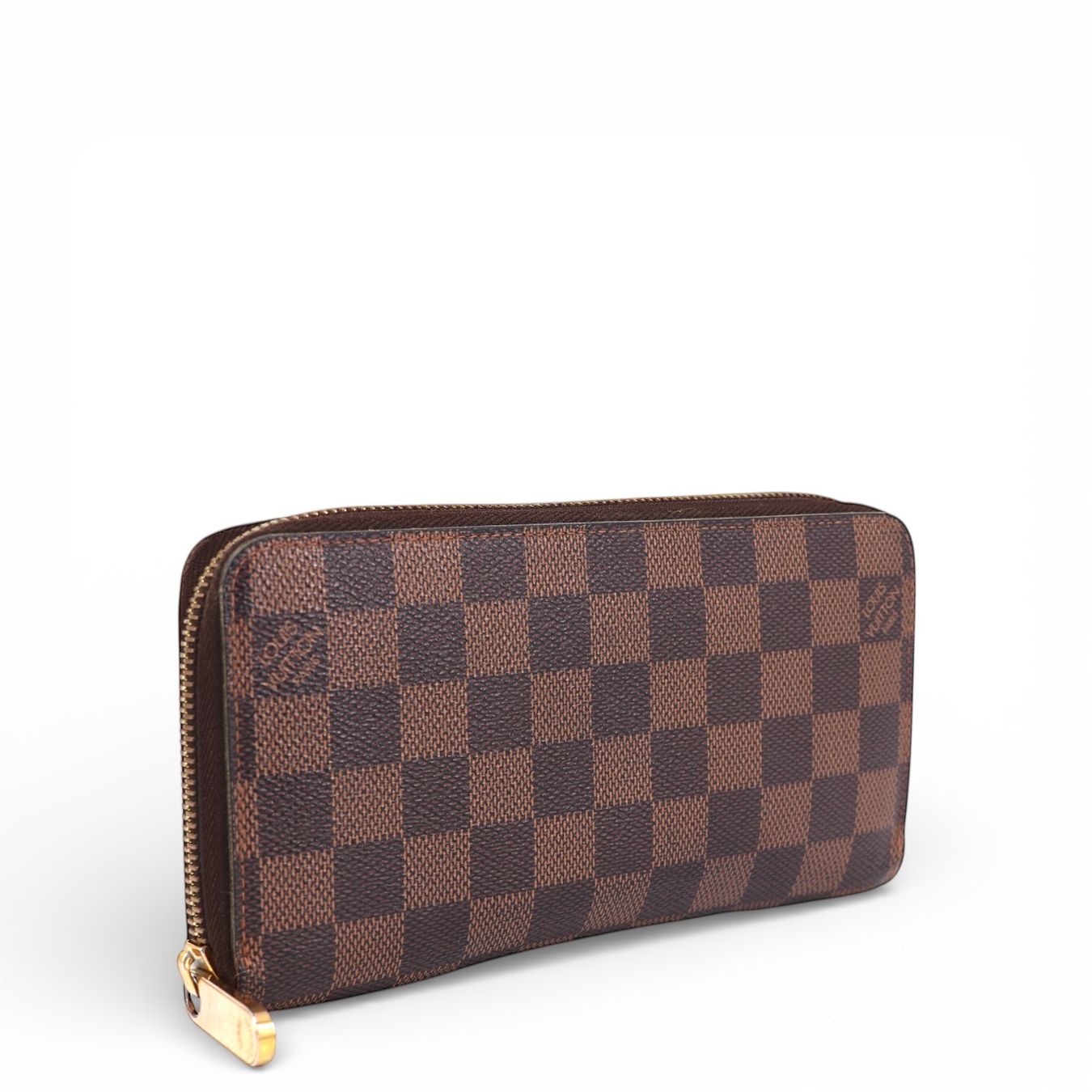 Louis Vuitton Portafogli: Louis Vuitton Zippy damier ebène – Usato da Binningen venduto da Designerlabels 1