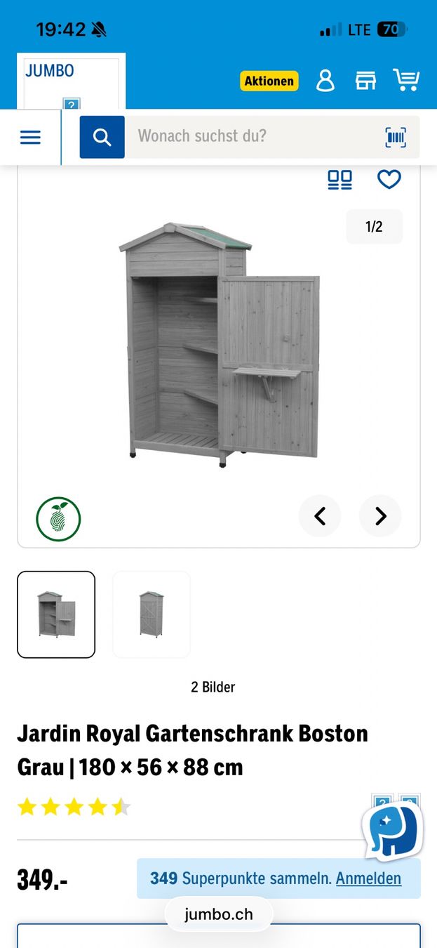 Schränke: Jardin Royal  Gartenschrank – Neu und originalverpackt aus Ostermundigen von D.fou
