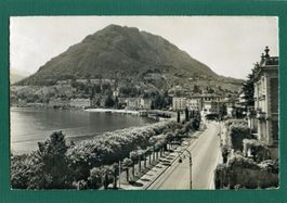 Lugano-Paradiso e Monte San Salvatore, 1955, gelaufen
