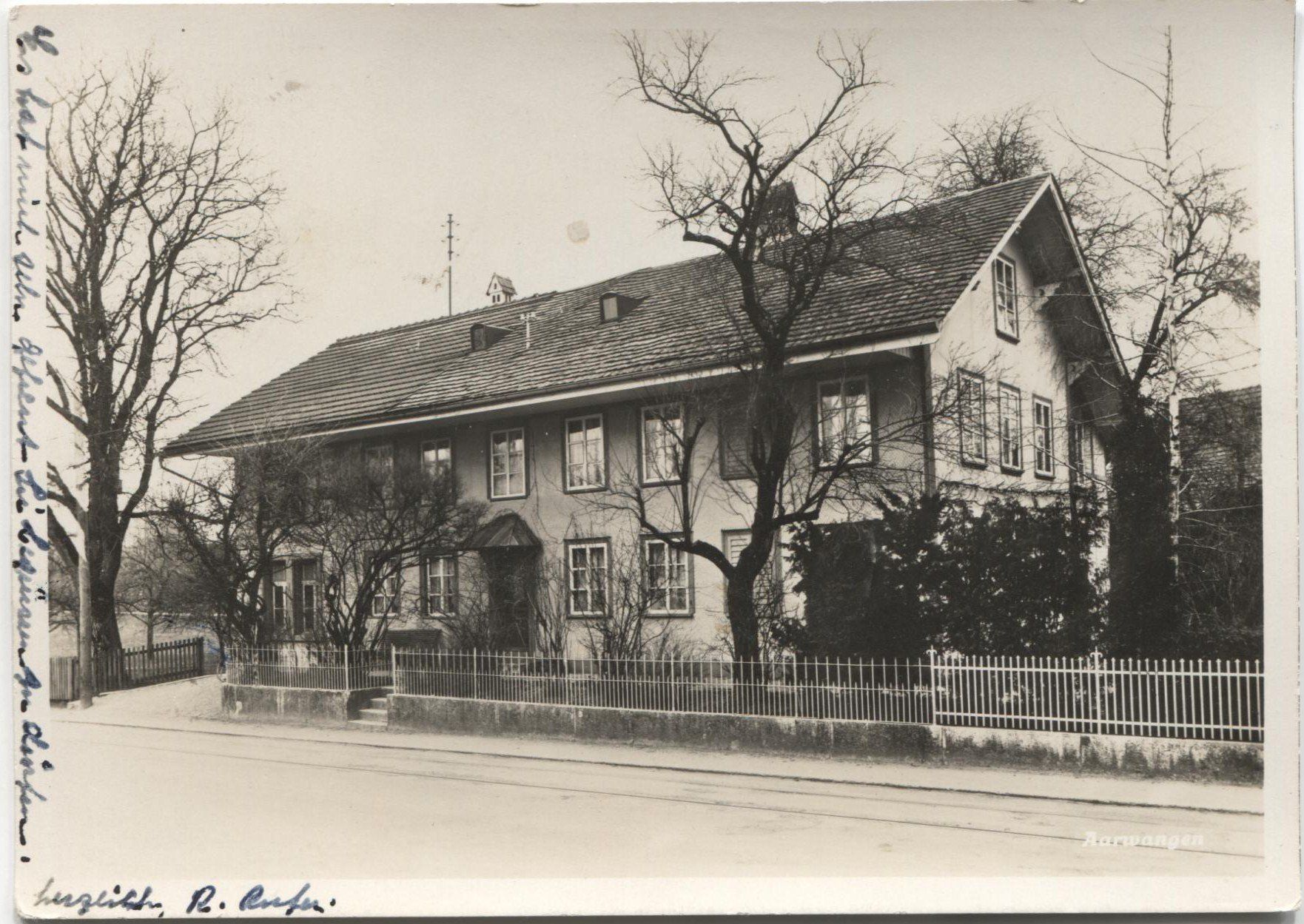 Cartoline postali: AARWANGEN BE 1956 – Usato da Wil SG venduto da Clanx