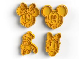 MICKEY MOUSE Ausstechformen-Set 4 stk.