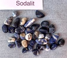 Trommelsteine  Sodalit     top Farben       LOT