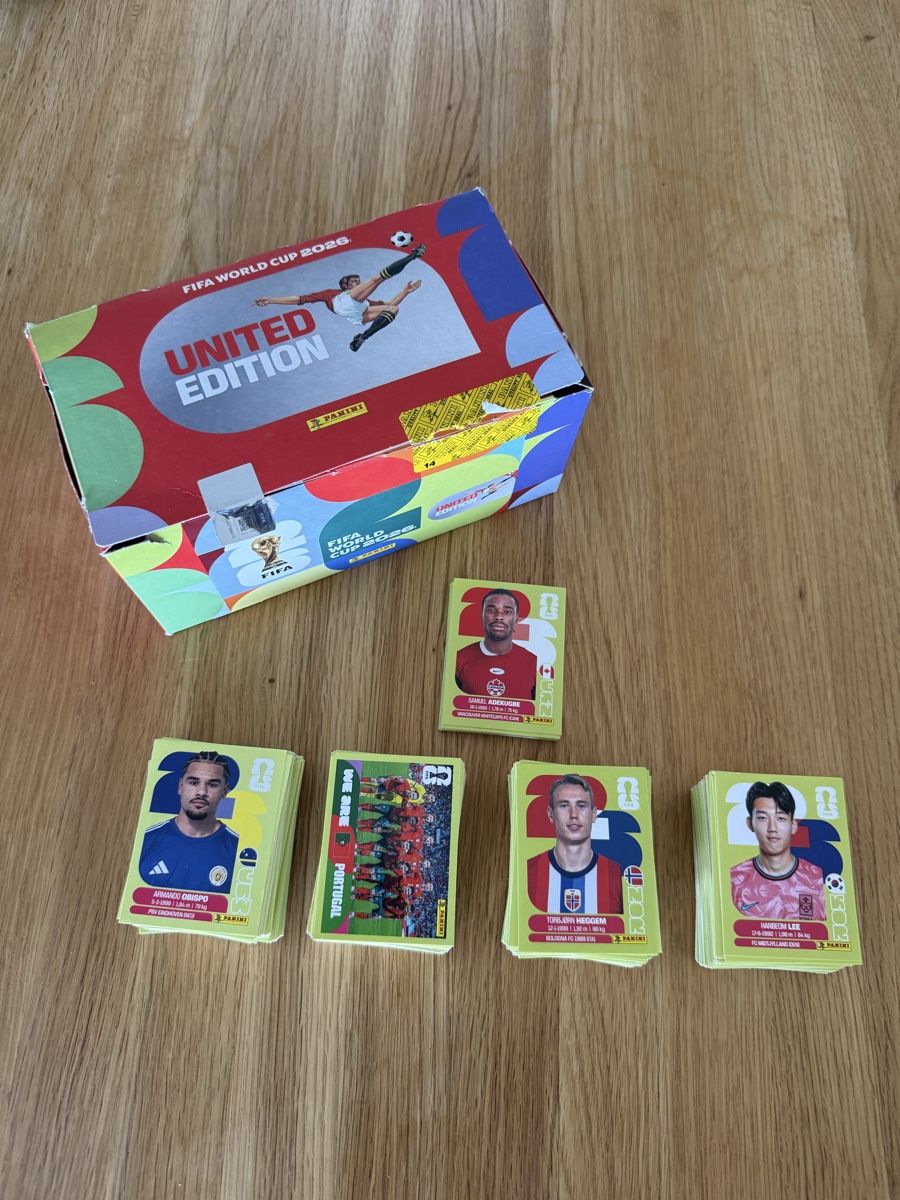 Panini Carte collezionabili: Panini WM 2026 416 Stk. – Nuovo (secondo la descrizione) da Holderbank AG venduto da stoudii