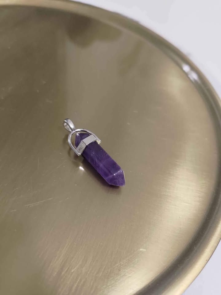 Catenine: Amethyst Crystal Pendant – Nuovo (secondo la descrizione) da Zürich venduto da fin_2vqm