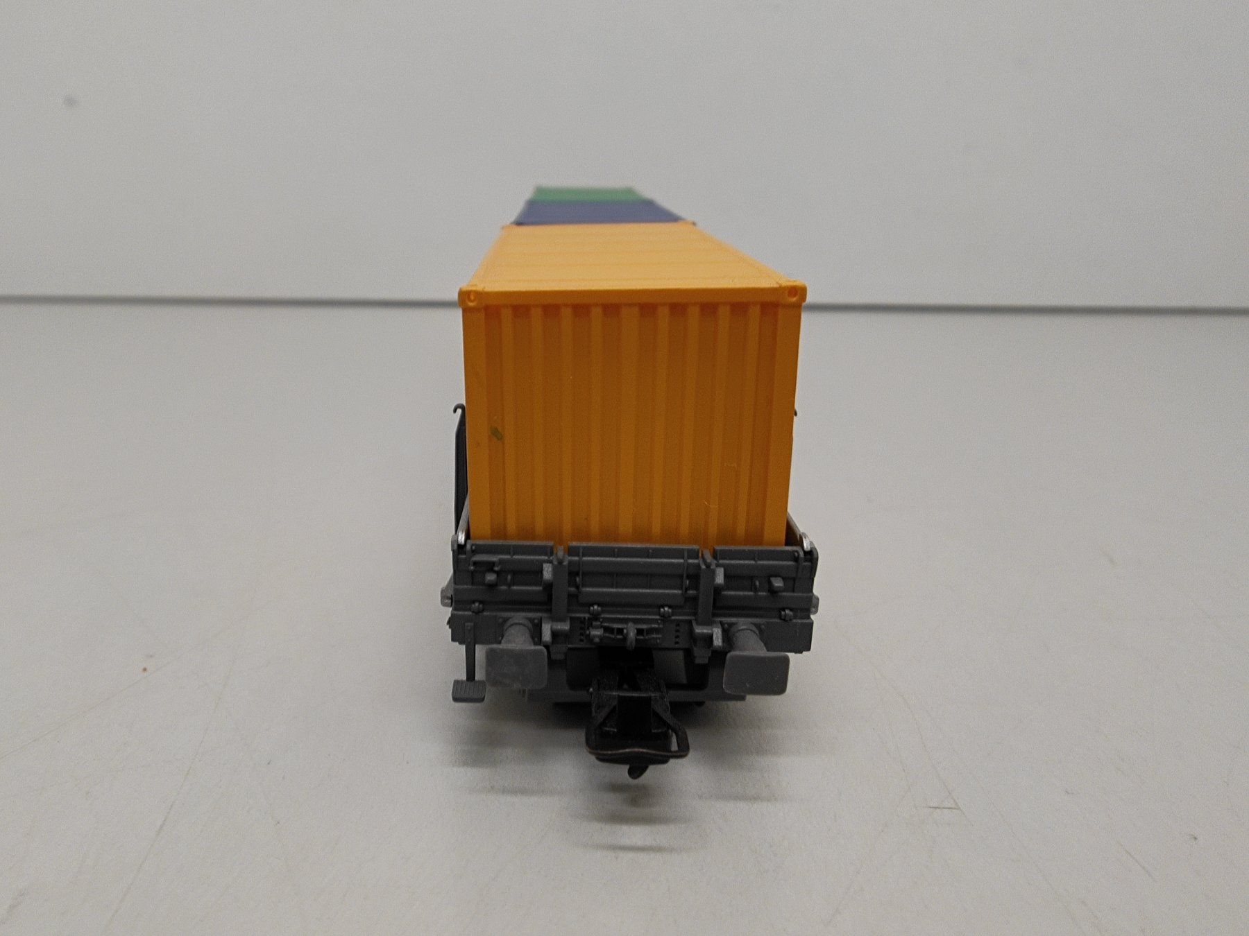 Fleischmann Modelleisenbahnen: Fleischmann 5287CH SBB CFF FFS Containerwagen DC H0 mit OVP – Gebraucht aus Basel von mhmarken 4