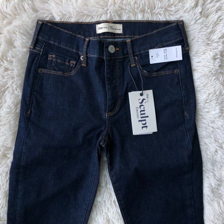 💗GAP💗1969 Premium True Skinny Jeans Dark Indigo 26 Regular