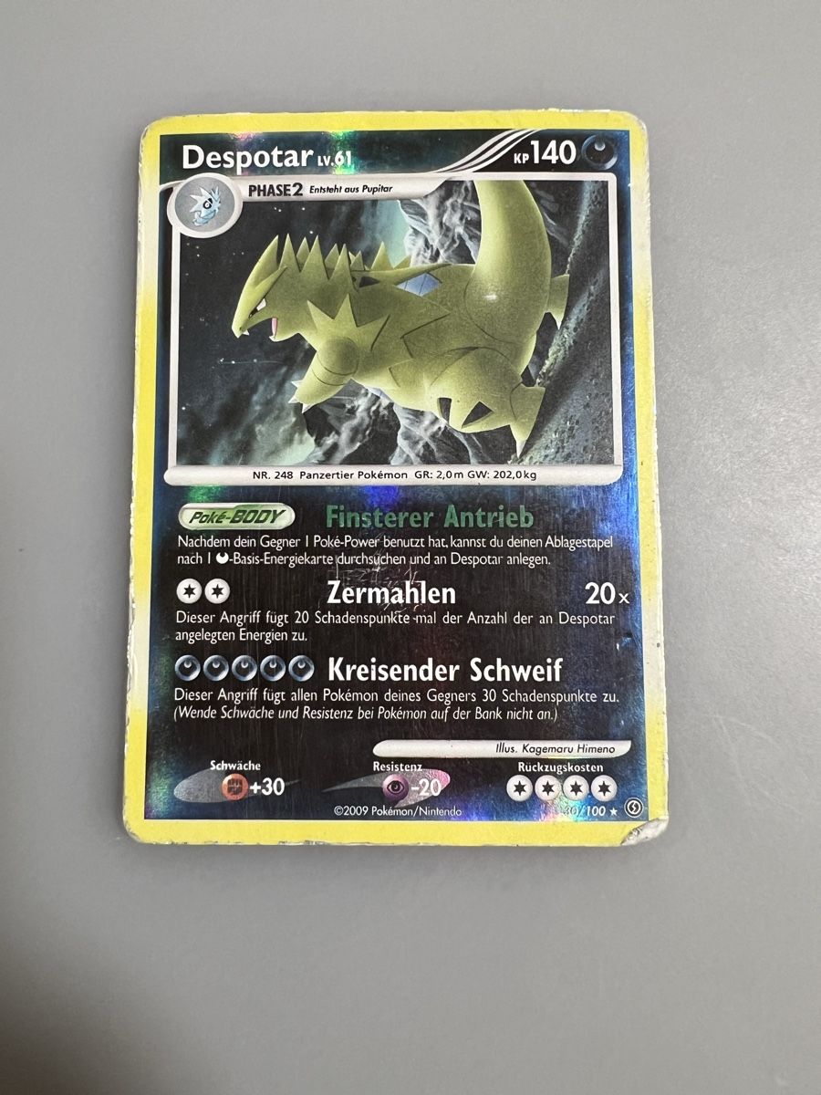 Pokémon Carte collezionabili: Despotar Holo – Usato da Muttenz venduto da Michugee97