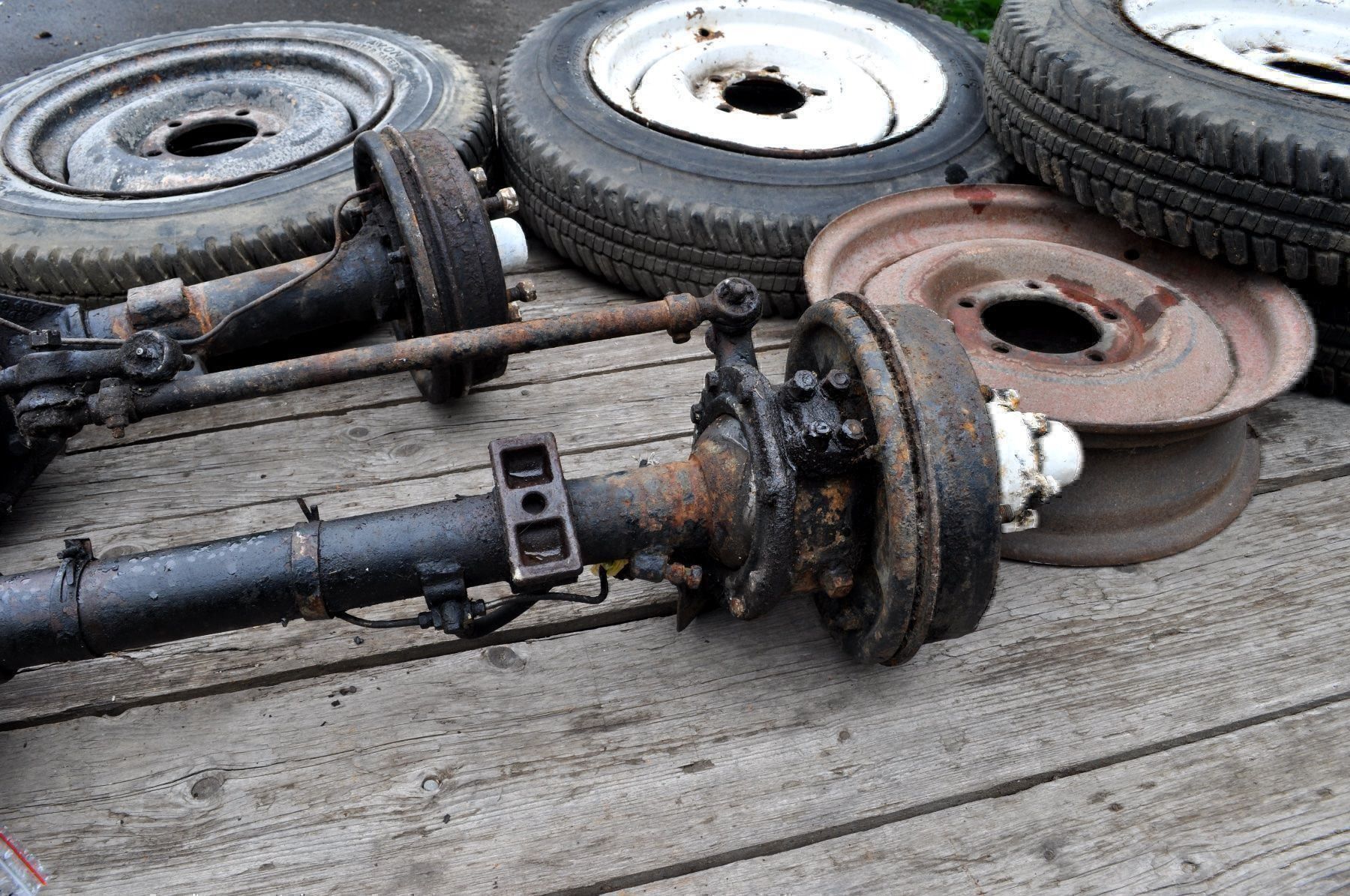 Jeep Tutti i ricambio: Jeep CJ 2A / 3A Hinterachse – Usato da Buchs ZH venduto da JPK7 3