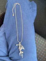 Lily-Crystal Halskette Sissi Swarovski Kristalle silbern